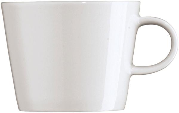 Arzberg Cucina Café-au-lait Tasse, Obertasse, Kaffeetasse, Milchkaffeetasse, Kaffeebecher, Kaffee Becher, Bianca, Porzellan, 420 ml, 42116-800001-14852