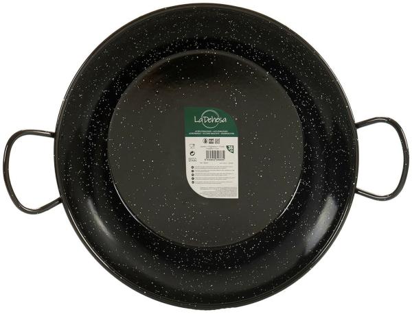 Paella-Pfanne Ø 40 cm Emaillierter Edelstahl