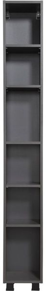 welltime Hochschrank Trento, Badmöbel, Badregal, Regal, Breite 25 cm Standregal, Badezimmer-Regal, für viel Stauraum