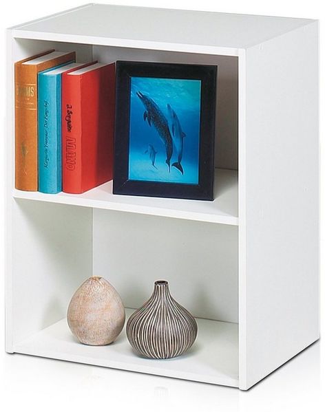 habeig Bücherregal Tube Bücherregal Standregal 2 Fächer Belastung Regalboden Standregal