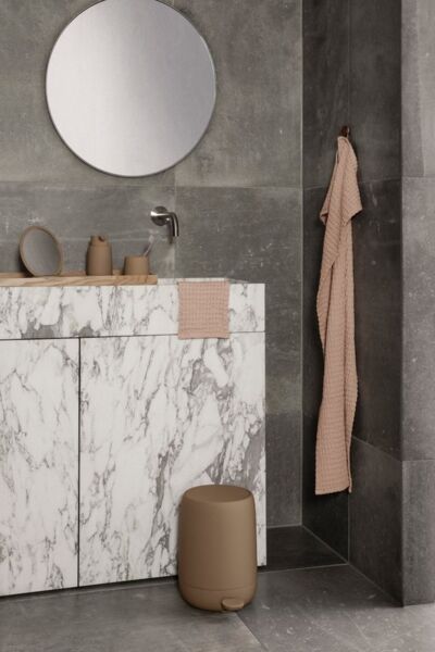 blomus Gästehandtuch RIVA Gästehandtücher Tan Set4, 100% Baumwolle (66399)