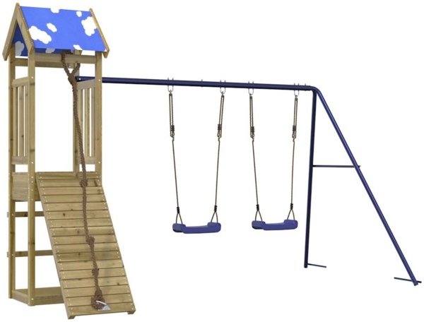 vidaXL Spielturm Imprägniertes Kiefernholz 3278952