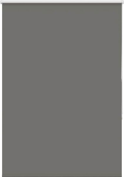 vidaXL Verdunkelungsrollo Grau 90x175 cm Stoffbreite 85,7 cm Polyester 4011152