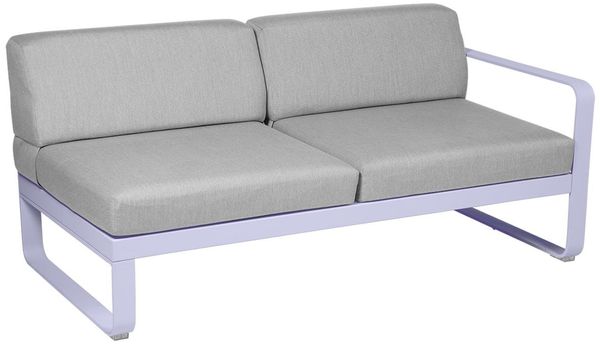 Bellevie Lounge 2-Sitzer Modul D1 Marshmallow 79 Flanellgrau Rechts