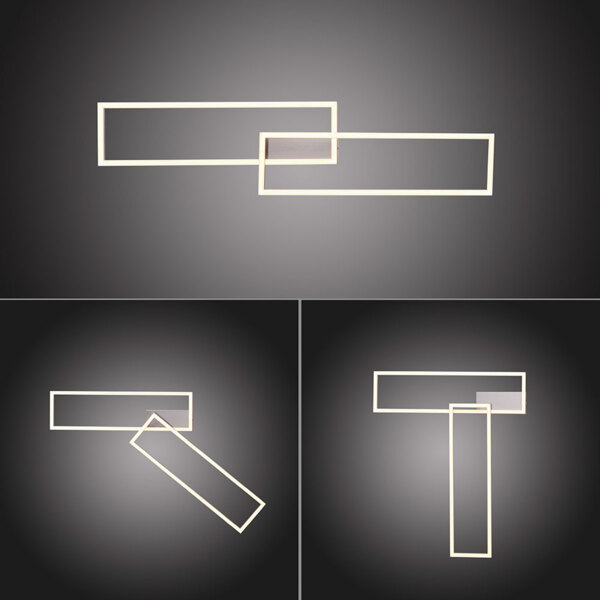 LED Deckenleuchte, stahlfarben, 3 Stufen Dimmer, verstellbar Bild 9