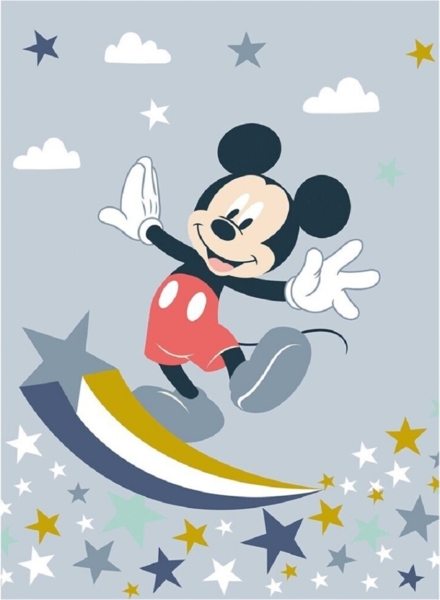 Mickey Mouse Wohndecke – Weiches & leichtes Decke für Bett & Sofa (110x150 cm)