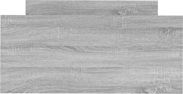 vidaXL Bettgestell Grau Sonoma 100x200 cm Holzwerkstoff 835937 Bild 4