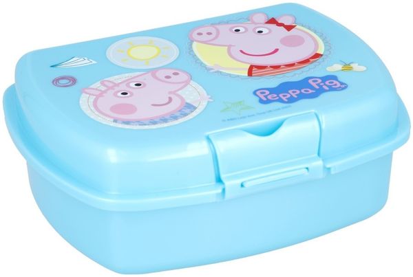 Peppa Pig Lunchbox Kinder Brotdose für unterwegs und Kindergarten