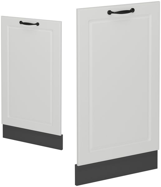 Geschirrspülblende R-Line Weiß Landhaus 45 cm ohne Arbeitsplatte Vicco Bild 3