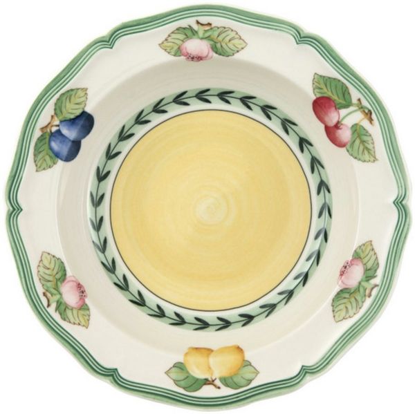 Salatschale French Garden Fleurence Villeroy und Boch Schale - Mikrowelle geeignet, Spülmaschinenfest