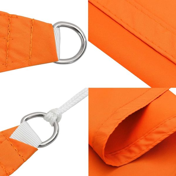 vidaXL Sonnensegel Oxford-Gewebe Rechteckig 3x5 m Orange 135707 Bild 7