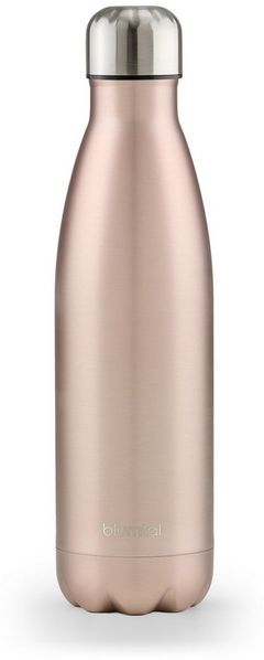 Blumtal Thermosflasche 500 ml Edelstahl - auslaufsichere Isolierflasche - BPA-freie Edelstahl Trinkflasche kalt & warm - doppelwandige Insulated Bottle - rostbeständige Isolierflasche Metall Rosa