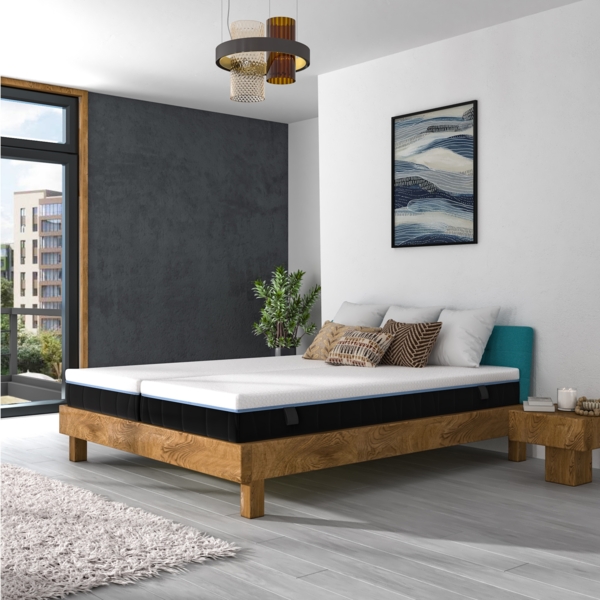 Hn8 Kaltschaum-Matratze "Schlafschön VS", H2, 100 x 200 cm, Höhe: ca. 21 cm Bild 7