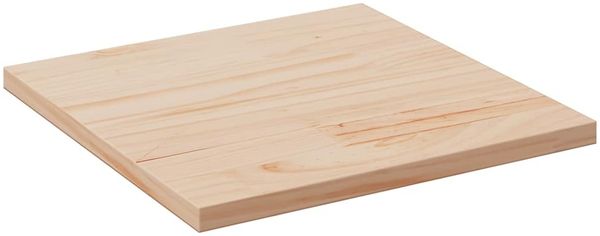vidaXL Tischplatte 60x60x2,5 cm Massivholz Kiefer Quadratisch 824380