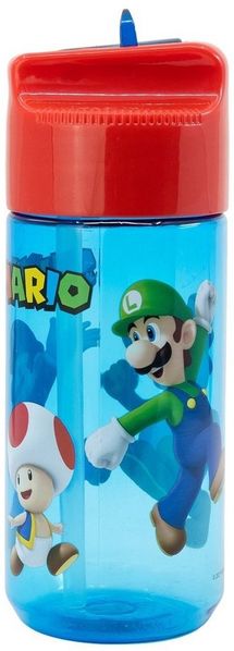 Super Mario Trinkflasche Super Mario Luigi Yoshi Toady Kinder Wasserflasche, Flasche 430 ml