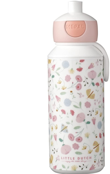 Mepal CAMPUS Trinkflasche Pop-Up 400 ml Flowers & Butterflies