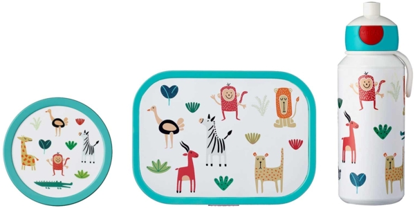 Mepal CAMPUS Lunchset Animal Friends 3-teilig
