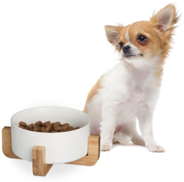 Hundenapf Keramik mit Bambusgestell 10045243_49