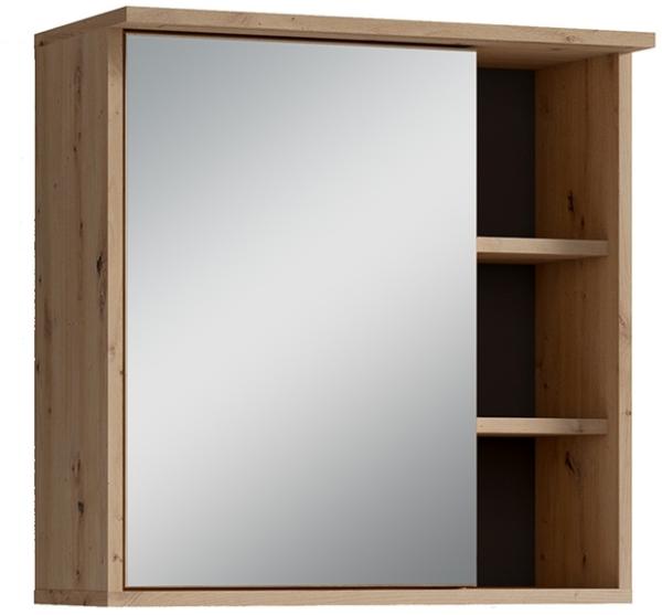 Spiegelschrank >WELLNESS< (BxHxT: 60x61x28 cm) in Eiche/Artisan