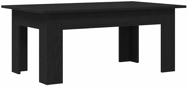 vidaXL Couchtisch Schwarz Eichen-Optik 100 x 60 x 42 cm Holzwerkstoff 862466