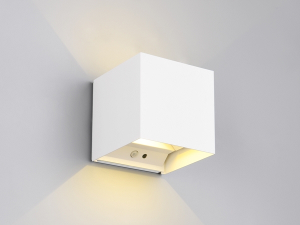 Akku Wandleuchte mit Bewegungsmelder TALENT für Innen & Außen, zum Kleben