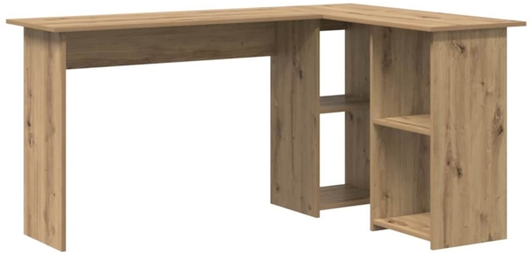 vidaXL Schreibtisch Artisan-Eiche 142 x 102 x 73 cm Holzwerkstoff 869297