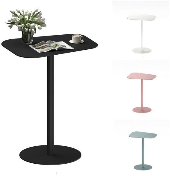 FLEXISPOT Ablagetisch Beistelltisch aus Stahl – Stabil & Farbvielfalt, Gartentisch (für Wohnzimmer, Bett, Balkon oder Garten, – Als Sofatisch, Nachttisch oder Outdoor-Tisch), für drinnen & draußen, einfache Montage, Tragkraft 20 kg