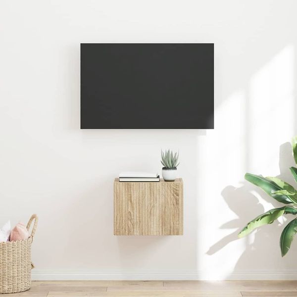 vidaXL TV-Wandschrank Sonoma 39 x 31 x 29,5 cm Holzwerkstoff 892173