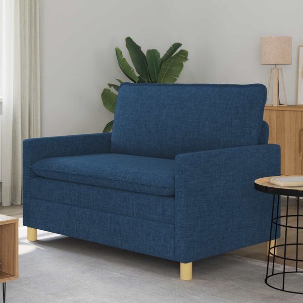 vidaXL Sofa Blau Stoff 42028796