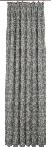 Adam Vorhang Flower Cuveé Light, Kräuselband (1 St), blickdicht, Jacquard