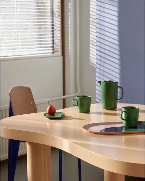 Marimekko Tasse Becher Oiva Tiiliskivi Dark Green (Groß)