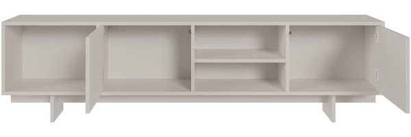 Selsey 'Sanva' - TV-Lowboard 2-türig, Kaschmir, 200 cm Bild 4