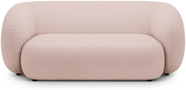 Micadoni Sofa Kate 2-Sitzer Boucle Puderrosa