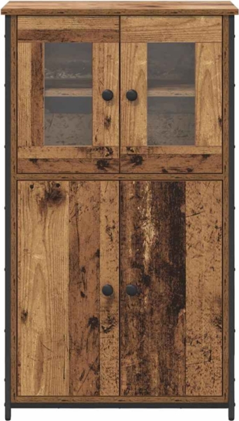 vidaXL Highboard Altholz 62 x 32 x 106,5 cm Holzwerkstoff 882251 Bild 5