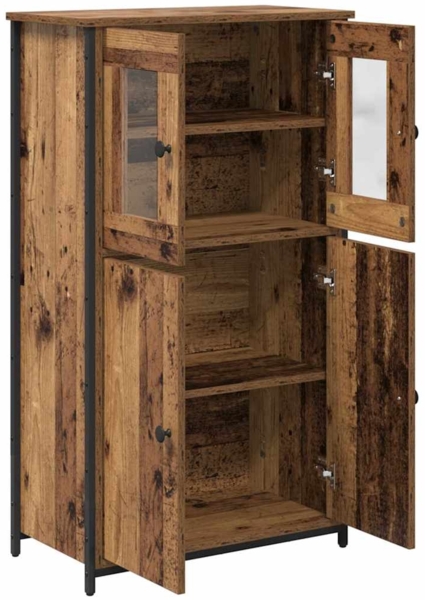 vidaXL Highboard Altholz 62 x 32 x 106,5 cm Holzwerkstoff 882251 Bild 4