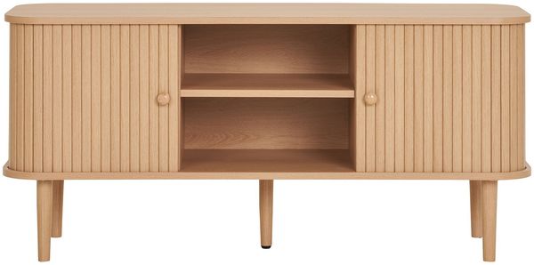 House Nordic TV-Bank, 2 Türen, natur, 113x40x52 cm