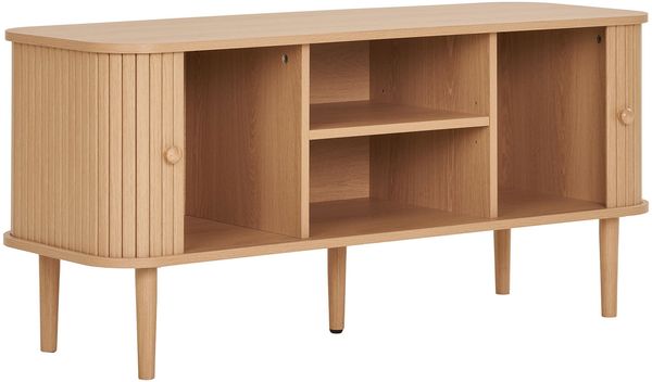 House Nordic TV-Bank, 2 Türen, natur, 113x40x52 cm Bild 4