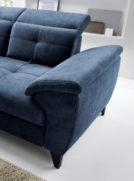 ELTAP 'Inferne' Ecksofa, Dunkelblau, 107 x 210 x 297 cm Bild 5
