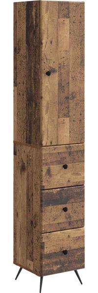 vidaXL Schrankset 2 pcs Altholz 34,5 x 34,5 x 90 cm Holzwerkstoff 3416896