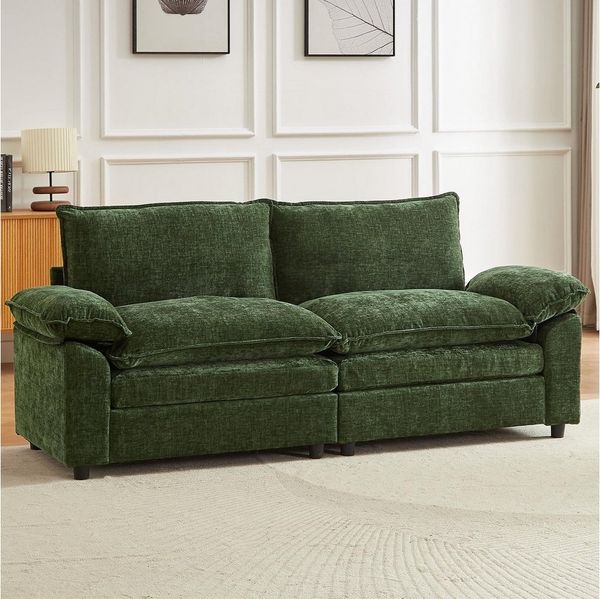 Jiexi Wohnlandschaft Sofa, multifunktionales Kombinationssofa, Freizeitsofa
