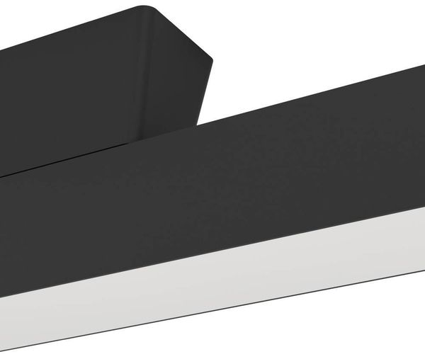 Eglo 99602 Deckenleuchte SIMOLARIS-Z schwarz L:122 B:5,5 H:11cm dimmbar 2700-6500K mit Connect-Z Funktion