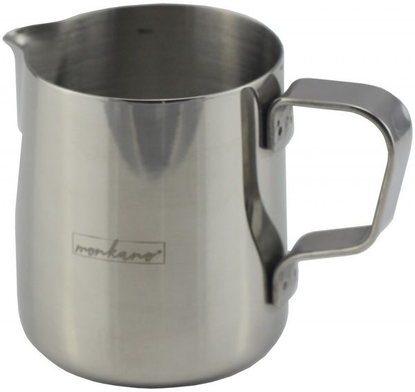 Milchkännchen Edelstahl 150ml Aufschäumkännchen Barista Monkano Vesuvio M63000