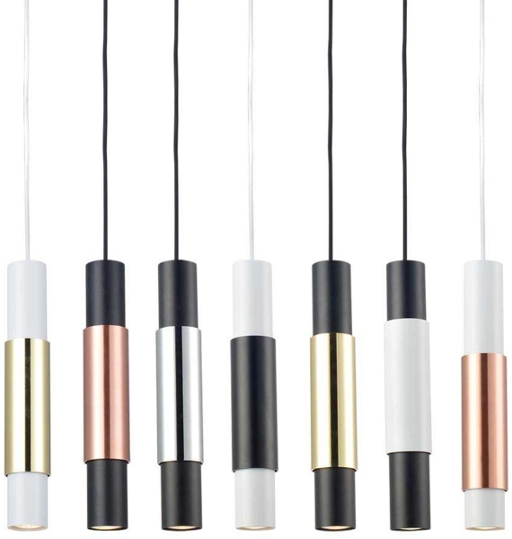 s.luce Crutch Hängeleuchte 1-Phasen-Schienensystem Mitteleinspeiser Schwarz Bild 15