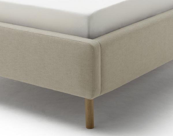 Polsterbett MATTIS, Taupe, 140x200 cm Bild 6