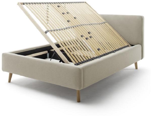 Polsterbett MATTIS, Taupe, 140x200 cm Bild 3