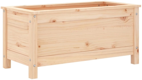 vidaXL Pflanzkübel 82,5x40x39 cm Massivholz Kiefer 825254