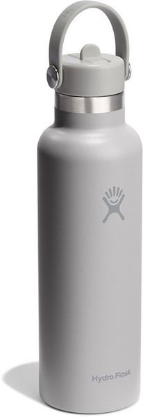 Hydro Flask Trinkflasche 21 OZ Standard Flex Straw Cap, 621 ml, TempShield® doppelwandige Vakuumisolierung