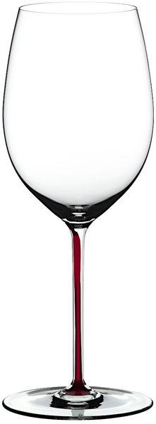 RIEDEL 4900/0DR FATTO A MANO Cabernet / Merlot Weinglas - Stiel DRACHENROT