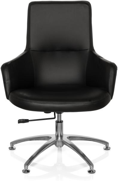 hjh OFFICE Loungesessel SHAKE 300 Kunstleder Schwarz