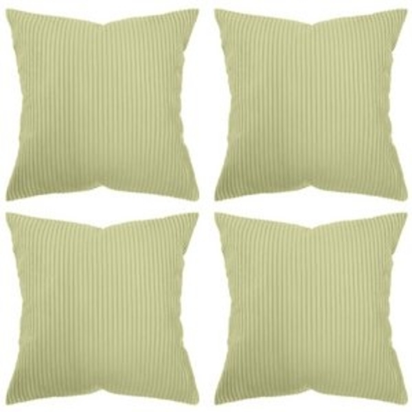 Amilian Kissenhüllen - 4er Set Kissenbezug - Zierkissenbezüge - Kissenbezüge, (4 Stück) Bild 6